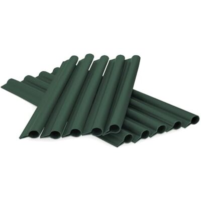 COVER IT Clip di Fissaggio per Recinzione PVC Esterno Verde, 20 Pezzi Clip di fissaggio per pannelli e strisce frangivista in PVC, adatte a recinzioni e ringhiere da esterno COVER IT Clip di Fissaggio per Recinzione PVC Esterno Verde, 20 Pezzi Clip di fissaggio per pannelli e strisce frangivista in PVC, adatte a recinzioni e ringhiere da esterno