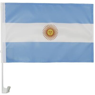 AZ FLAG Bandiera per Auto Argentina 45x30 cm Poliestere Mesh Ventosa Uso esterno bandiera per auto finitura cucita resistente all’esterno con asta in plastica poliestere a rete AZ FLAG Bandiera per Auto Argentina 45x30 cm Poliestere Mesh Ventosa Uso esterno bandiera per auto finitura cucita resistente all’esterno con asta in plastica poliestere a rete