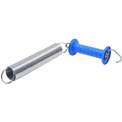 Voss Set Maniglia per recinzioni elettriche, Molla di Tensione estendibile Fino a 5 m, Colore Blu Voss Set Maniglia per recinzioni elettriche, Molla di Tensione estendibile Fino a 5 m, Colore Blu