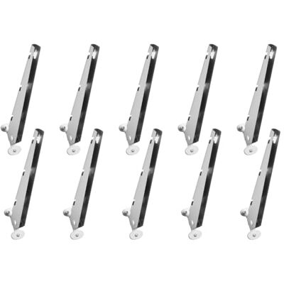 VEVOR Braccio in Filo Spinato, 10 Confezione da 310 mm, Estensore per Pali di Recinzione, Design con Staffa a U, Estensore per Altezza Recinzione in Acciaio Zincato, per Legno e Cemento VEVOR Braccio in Filo Spinato, 10 Confezione da 310 mm, Estensore per Pali di Recinzione, Design con Staffa a U, Estensore per Altezza Recinzione in Acciaio Zincato, per Legno e Cemento