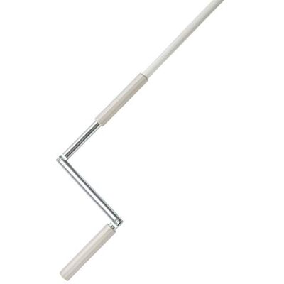 jarolift Asta di manovra con Maniglia snodata per Tende da Sole, 180 cm, Bianca jarolift Asta di manovra con Maniglia snodata per Tende da Sole, 180 cm, Bianca