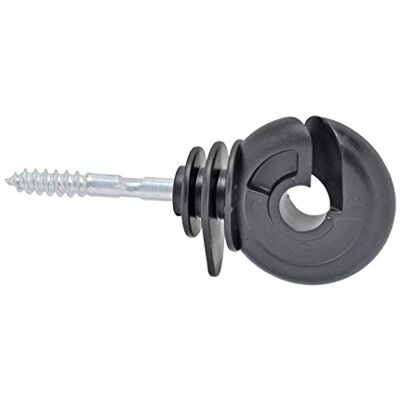 Voss 50 pz. isolatori ad Anello Classic, recinzioni elettriche, con Filettatura metrica, applicabili su Pali in Legno Voss 50 pz. isolatori ad Anello Classic, recinzioni elettriche, con Filettatura metrica, applicabili su Pali in Legno