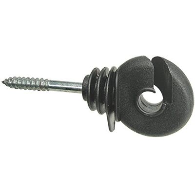 Voss 50 pz. isolatori ad Anello Classic, recinzioni elettriche, con Filettatura metrica, applicabili su Pali in Legno Voss 50 pz. isolatori ad Anello Classic, recinzioni elettriche, con Filettatura metrica, applicabili su Pali in Legno