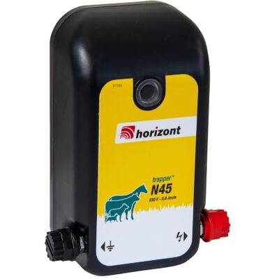 horizont Recinzione elettrica trapper N45, 230 V, con indicatore di attività, per recinzioni piccole, principianti e hobbisti, struttura resistente agli urti horizont Recinzione elettrica trapper N45, 230 V, con indicatore di attività, per recinzioni piccole, principianti e hobbisti, struttura resistente agli urti