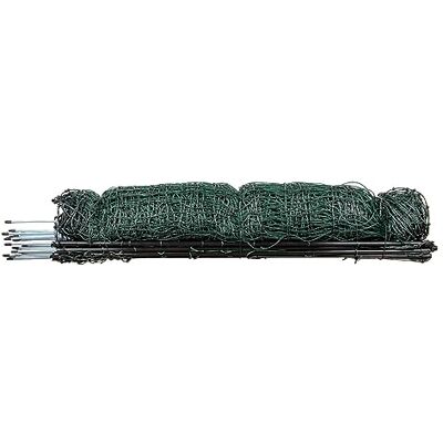 horizont Dog Fence StrongLine 25m 110cm di altezza elettrificabile, 9 pali in vetroresina con doppio chiodo, recinzione per giardino, recinzione mobile per cani, cani da recinto, campeggio per cani horizont Dog Fence StrongLine 25m 110cm di altezza elettrificabile, 9 pali in vetroresina con doppio chiodo, recinzione per giardino, recinzione mobile per cani, cani da recinto, campeggio per cani