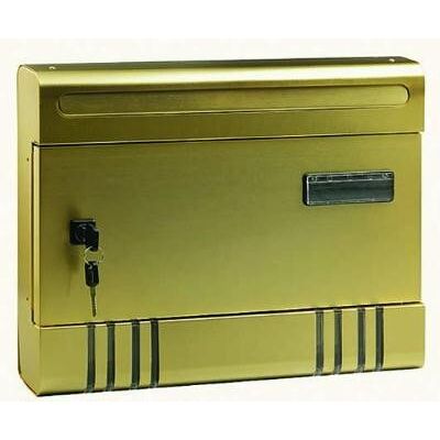 BLINKY Alex-Maxi Cassetta per Lettere, 36.5x6x29, Bronzata BLINKY Alex-Maxi Cassetta per Lettere, 36.5x6x29, Bronzata