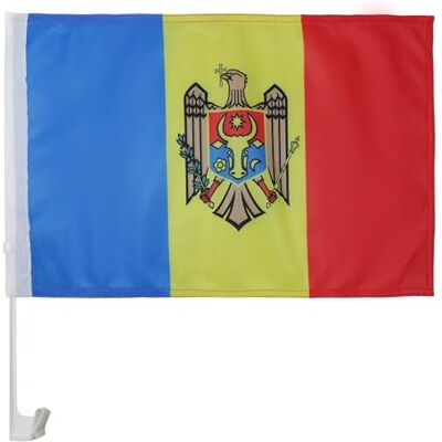 AZ FLAG Bandiera per Auto Moldavia 45x30 cm Moldava Poliestere Mesh Ventosa Uso esterno bandiera per auto Republica Moldova finitura cucita resistente all’esterno con asta in plastica poliestere a rete AZ FLAG Bandiera per Auto Moldavia 45x30 cm Moldava Poliestere Mesh Ventosa Uso esterno bandiera per auto Republica Moldova finitura cucita resistente all’esterno con asta in plastica poliestere a rete