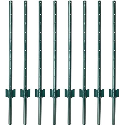 Voss 8 pz. Pali Metallici con Profilo a U, 107 cm, Pali per Rete per voliere, Rete Esagonale, Rete per recinto Giardino, Rete per Piante rampicanti, Verdi Voss 8 pz. Pali Metallici con Profilo a U, 107 cm, Pali per Rete per voliere, Rete Esagonale, Rete per recinto Giardino, Rete per Piante rampicanti, Verdi