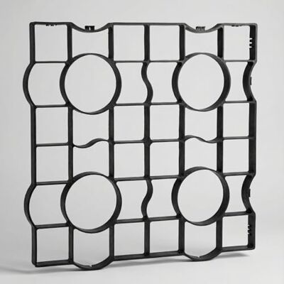 HaGa Griglia per ghiaia – 15 pezzi 50 x 50 x 2,5 cm nero installazione facile e veloce – Piastre stabili – Perfetto per vialetti, piazzole, sentieri o come tappetino per paddock HaGa Griglia per ghiaia – 15 pezzi 50 x 50 x 2,5 cm nero installazione facile e veloce – Piastre stabili – Perfetto per vialetti, piazzole, sentieri o come tappetino per paddock