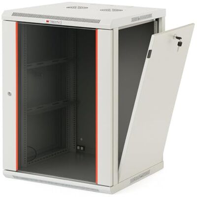 Techly Professional 624070 Armadio Rack 19" a Muro 15 unità Sezione Unica Prof. 450mm Grigio Grigio Techly Professional 624070 Armadio Rack 19" a Muro 15 unità Sezione Unica Prof. 450mm Grigio Grigio