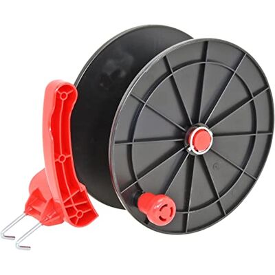 Voss Bobina Euro Easy Big per recinzioni elettriche, con Gancio in Metallo, per l'avvolgimento e Lo svolgimento di Cavi e Nastri da Recinzione elettrica Voss Bobina Euro Easy Big per recinzioni elettriche, con Gancio in Metallo, per l'avvolgimento e Lo svolgimento di Cavi e Nastri da Recinzione elettrica