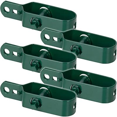 Voss 5 pz. Tendifilo Cavi Metallici, per Recinzione elettrica, plastificato Verde, 100 mm Voss 5 pz. Tendifilo Cavi Metallici, per Recinzione elettrica, plastificato Verde, 100 mm