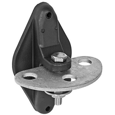 Voss 10 pz. isolatori per recinzioni elettriche, con Piastra zincata per agganciare Le Maniglie della Recinzione elettrica Voss 10 pz. isolatori per recinzioni elettriche, con Piastra zincata per agganciare Le Maniglie della Recinzione elettrica