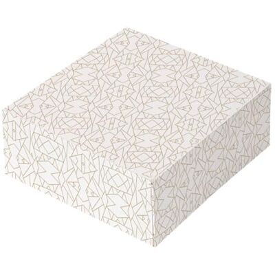 Garcia de Pou 50 pezzi Scatole Pasticceria senza Finestra 'Thepack' 250 G/M2 16 x 16 x 8 cm Bianco Cartone Ondulato Nano-Micro Garcia de Pou 50 pezzi Scatole Pasticceria senza Finestra 'Thepack' 250 G/M2 16 x 16 x 8 cm Bianco Cartone Ondulato Nano-Micro