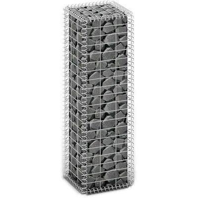 BAKAJI Rete Gabbione per Sassi in Acciaio Galvanizzato, Recinzione Orto da Giardino, Gabbioni Cestello Metallico Resistente alle Intemperie e Durevole, Muri di Sostegno Recinti (100 x 30 x 30 cm) BAKAJI Rete Gabbione per Sassi in Acciaio Galvanizzato, Recinzione Orto da Giardino, Gabbioni Cestello Metallico Resistente alle Intemperie e Durevole, Muri di Sostegno Recinti (100 x 30 x 30 cm)