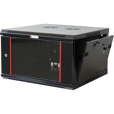 Techly Professional 620676 Armadio Rack 19" a Muro 12 unità Sezione Unica Prof. 600mm Nero Nero Techly Professional 620676 Armadio Rack 19" a Muro 12 unità Sezione Unica Prof. 600mm Nero Nero