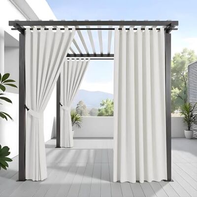 Morbidissimi Tenda Gazebo Idrorepellente e Resistente, Tenda Da Esterno 140x270 cm per Gazebo, Dotata di Passanti con Chiusura a Strappo, 100% Made in Italy Bianco Morbidissimi Tenda Gazebo Idrorepellente e Resistente, Tenda Da Esterno 140x270 cm per Gazebo, Dotata di Passanti con Chiusura a Strappo, 100% Made in Italy Bianco