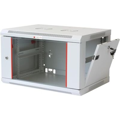 Techly Professional 620669 Armadio Rack 19" a Muro 12 unità Sezione Unica Prof. 600mm Grigio Grigio Techly Professional 620669 Armadio Rack 19" a Muro 12 unità Sezione Unica Prof. 600mm Grigio Grigio