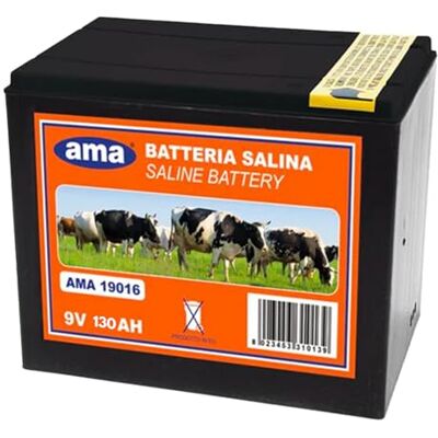 AMA Batteria Recinti Elettrici 9V 130A Zinco-Carbone AMA Batteria Recinti Elettrici 9V 130A Zinco-Carbone