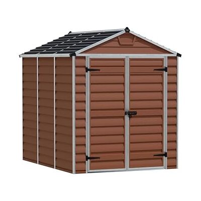 Palram Canopia by SkyLight 6x8 Amber Rimessa da giardino Palram Canopia by SkyLight 6x8 Amber Rimessa da giardino
