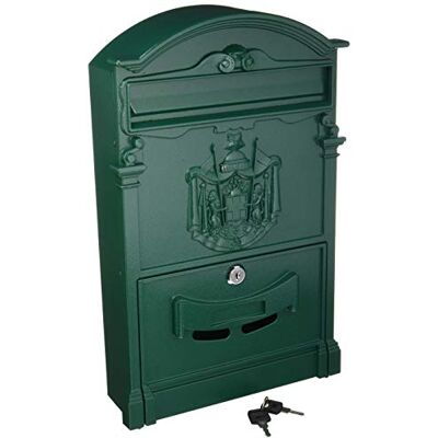 BLINKY Residencia Cassetta per Lettere, 26x9x4Single, Verde BLINKY Residencia Cassetta per Lettere, 26x9x4Single, Verde