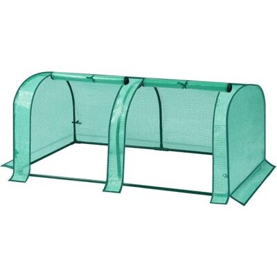 WOLTU Serra da Giardino PE, Semi-Traslucida, Verde, 130x60x50cm WOLTU Serra da Giardino PE, Semi-Traslucida, Verde, 130x60x50cm