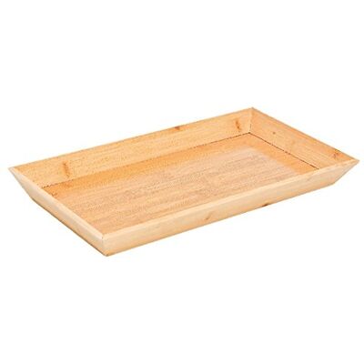 Garcia de Pou Vassoio Rettangolare 45,7X30,5X5,1 Cm Naturale Bamboo 1 Unità Garcia de Pou Vassoio Rettangolare 45,7X30,5X5,1 Cm Naturale Bamboo 1 Unità
