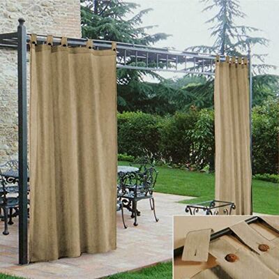 Morbidissimi – Tenda Gazebo Idrorepellente e Resistente, Tenda da Esterno 200x270 cm Per Gazebo, Dotata di Passanti Con Chiusura A Bottone, 100% Made in Italy Beige Morbidissimi – Tenda Gazebo Idrorepellente e Resistente, Tenda da Esterno 200x270 cm Per Gazebo, Dotata di Passanti Con Chiusura A Bottone, 100% Made in Italy Beige