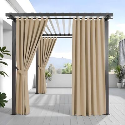 Morbidissimi Tenda Gazebo Idrorepellente e Resistente, Tenda Da Esterno 140x270 cm per Gazebo, Dotata di Passanti con Chiusura a Strappo, 100% Made in Italy Beige Morbidissimi Tenda Gazebo Idrorepellente e Resistente, Tenda Da Esterno 140x270 cm per Gazebo, Dotata di Passanti con Chiusura a Strappo, 100% Made in Italy Beige