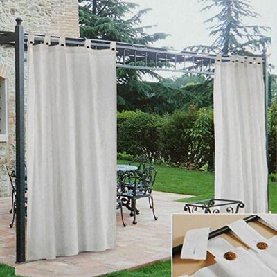 Morbidissimi – Tenda Gazebo Idrorepellente e Resistente, Tenda da Esterno 200x270 cm Per Gazebo, Dotata di Passanti Con Chiusura A Bottone, 100% Made in Italy Bianco Morbidissimi – Tenda Gazebo Idrorepellente e Resistente, Tenda da Esterno 200x270 cm Per Gazebo, Dotata di Passanti Con Chiusura A Bottone, 100% Made in Italy Bianco