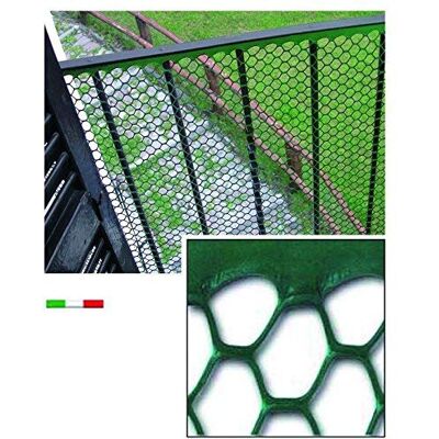 Vigor Rete Plastica Esagonale, 20 x 19, 10 mt, 100 cm, Verde Vigor Rete Plastica Esagonale, 20 x 19, 10 mt, 100 cm, Verde