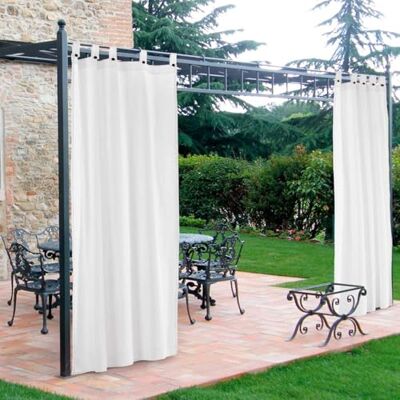 Morbidissimi – Tenda Gazebo Idrorepellente e Resistente, Tenda da Esterno 200x240 cm Per Gazebo, Dotata di Passanti Con Chiusura A Bottone, 100% Made in Italy Bianco Morbidissimi – Tenda Gazebo Idrorepellente e Resistente, Tenda da Esterno 200x240 cm Per Gazebo, Dotata di Passanti Con Chiusura A Bottone, 100% Made in Italy Bianco