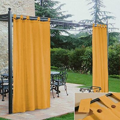 Morbidissimi – Tenda Gazebo Idrorepellente e Resistente, Tenda da Esterno 200x270 cm Per Gazebo, Dotata di Passanti Con Chiusura A Bottone, 100% Made in Italy Giallo Morbidissimi – Tenda Gazebo Idrorepellente e Resistente, Tenda da Esterno 200x270 cm Per Gazebo, Dotata di Passanti Con Chiusura A Bottone, 100% Made in Italy Giallo
