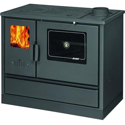 BLINKY CUCINE A LEGNA C/FORNO LINA-4020 PORTAVETRO ANTRACITE BLINKY CUCINE A LEGNA C/FORNO LINA-4020 PORTAVETRO ANTRACITE