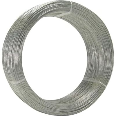 Voss Filo zincato Lunghezza 200 m e Larghezza 1,6 mm Voss Filo zincato Lunghezza 200 m e Larghezza 1,6 mm