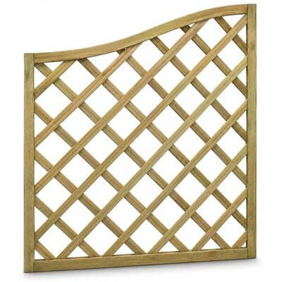 Papillon PANNELLO GRIGLIATO "ONDA PICCOLO" IN LEGNO IMPREGNATO 90x90H cm. Papillon PANNELLO GRIGLIATO "ONDA PICCOLO" IN LEGNO IMPREGNATO 90x90H cm.
