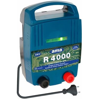 AMA Elettrificatore R 4000 230V per Recinti 35 km 4J AMA Elettrificatore R 4000 230V per Recinti 35 km 4J