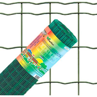 Papillon Rete zincata elettrosaldata per recinzione Mt 1,04x25 con rivestimento Pvc Papillon Rete zincata elettrosaldata per recinzione Mt 1,04x25 con rivestimento Pvc