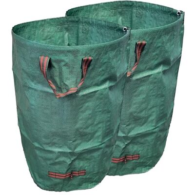 TENAX Garden Bag Stand 265L Sacco Giardino 67x76 cm Verde, Confezione da 2 Pezzi, Sacco per Foglie e Rifiuti Verdi, in Polipropilene Impermeabile, Autoportante Pieghevole con Maniglie, Senza Coperchio TENAX Garden Bag Stand 265L Sacco Giardino 67x76 cm Verde, Confezione da 2 Pezzi, Sacco per Foglie e Rifiuti Verdi, in Polipropilene Impermeabile, Autoportante Pieghevole con Maniglie, Senza Coperchio