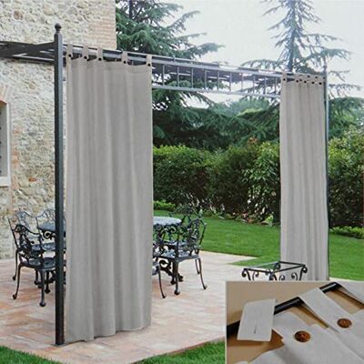 Morbidissimi – Tenda Gazebo Idrorepellente e Resistente, Tenda da Esterno 140x270 cm Per Gazebo, Dotata di Passanti Con Chiusura A Bottone, 100% Made in Italy Grigio Morbidissimi – Tenda Gazebo Idrorepellente e Resistente, Tenda da Esterno 140x270 cm Per Gazebo, Dotata di Passanti Con Chiusura A Bottone, 100% Made in Italy Grigio