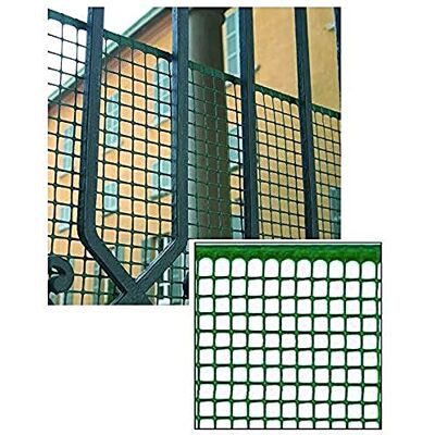 Vigor Rete Plastica Quadra, 10 x 10, 50 mt, 100 cm, Bianco Vigor Rete Plastica Quadra, 10 x 10, 50 mt, 100 cm, Bianco