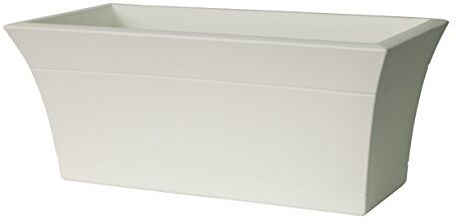 EURO3PLAST Cassetta per Fiori e Piante, Bianco, 77x35x32 cm