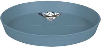 Elho Loft Urban Saucer Round Sottovaso, Blu, 25 CM