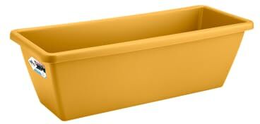 Elho Barcelona Trough 40 Fioriera Giallo Balconeesterno L 19 x W 39.5 x H 16 cm