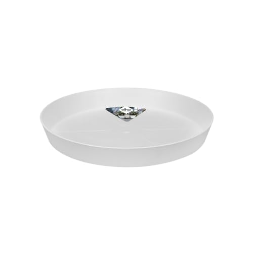 Elho Loft Urban Saucer Round Sottovaso, Bianco, 48 CM