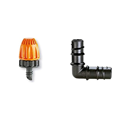 Claber 91256 Accessori Rainjet Goccia 10 Irrigatori 360 & 7806030 Accessori Rainjet Goccia 2 Raccordi Angolo