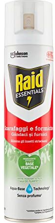 Raid Insetticidi Scarafaggi e Formiche, 300ml