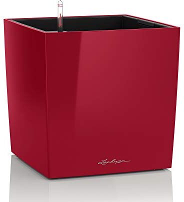 Lechuza CUBE Premium 40 rosso scarlatto lucido