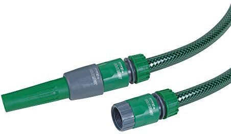 Ribimex Set per Annaffiare Tubidro Retinato, 15 m, Verde