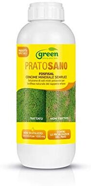 Green Ravenna PRATOSANO FOSFISAL CONCIME FOGLIARE RADICALE FOSFITO di POTASSIO  1KG